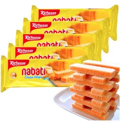 Nabati 纳宝帝 威化饼干 巧克力/香草/奶酪 105g*6包