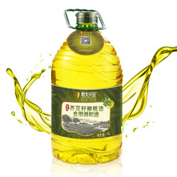 恒大兴安 食用油 清香芥花籽橄榄油 调和油 4L