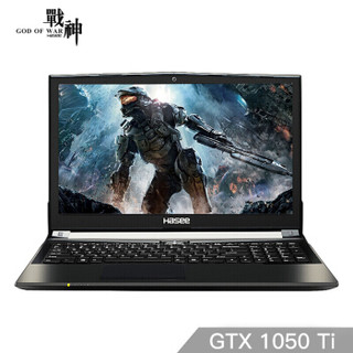 Hasee 神舟 战神 Z7M-KP7DC 15.6英寸游戏笔记本（i7-8750H 8GB 1TB+128GB GTX1050Ti 4G WIN10 IPS）