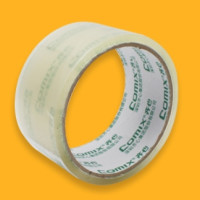 Comix 齐心 JP4503 透明封箱胶带 4.5cm*30Y 5卷装