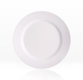Luminarc 乐美雅 时光系列 纯白钢化玻璃餐盘