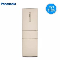 Panasonic 松下 NR-C320WPN-N 318L 三门冰箱