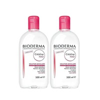 BIODERMA 贝德玛 舒妍多效洁肤液 粉水 500ml 2瓶装