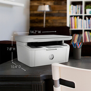 HP 惠普 LaserJet Pro MFP M30a 黑白激光一体机 (一体式硒鼓、不支持、USB、A4、打印/复印/扫描、家庭办公，小型商用、激光)