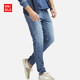 优衣库 UNIQLO 413157 男装 EZY DENIM牛仔裤(水洗产品)