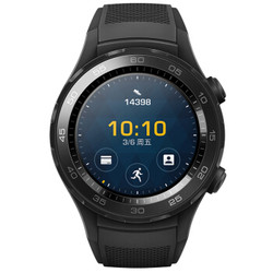 HUAWEI WATCH 2 华为 第二代 智能手表 蓝牙版  碳晶黑