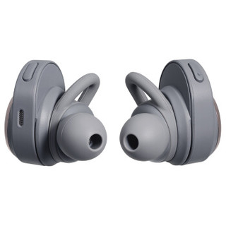audio-technica 铁三角 ATH-CKR7TW 入耳式真无线蓝牙耳机 灰色