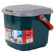 IRIS 爱丽思 RV15B多用箱野营凳洗车水桶水桶绿色 *3件