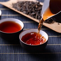 2012年陈年普洱茶熟茶散茶 500克*2袋