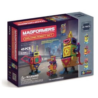 MAGFORMERS 麦格弗 高科技系列 63137 步行机器人套组磁力片