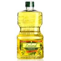 加拿大原装进口非转基因食用油 理岚Leeland低芥酸菜籽油 芥花籽油1L