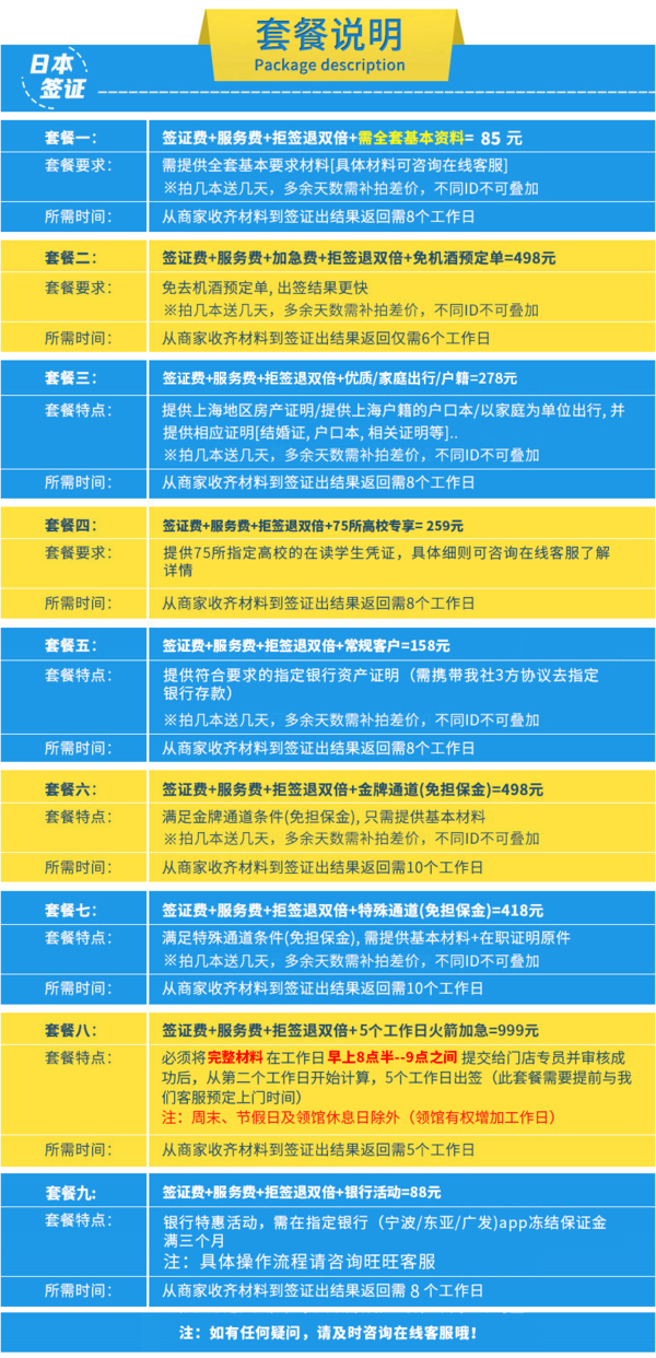 上海送签  日本个人旅游签证 单次/多次（赠保险+WIFI）