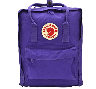 FJÄLLRÄVEN 北极狐 Kanken Classic系列 男女款休闲双肩背包 23510 580 正紫 16L
