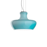 IDEAL-LUX 意大利品牌 Aladino系列客厅餐厅吊灯 直径D30单头 地中海蓝