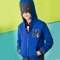 Hush Puppies 暇步士 男童时尚开身加绒卫衣 *2件