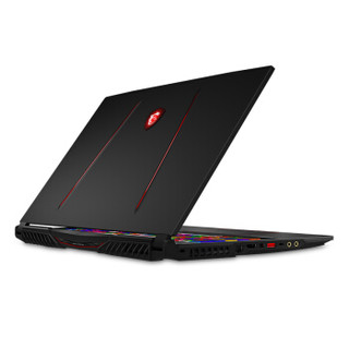 msi 微星  GE75 17.3英寸游戏本（i7-8750H、16GB、256GB+1TB、RTX 2060 6G独显、144Hz、3ms）