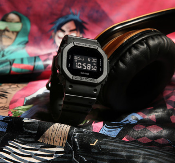 CASIO 卡西欧 G-SHOCK X GORILLAZ 合作限量运动手表