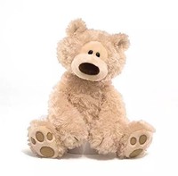 GUND Philbin浅棕色泰迪熊充绒玩具-高12英寸(30cm) *2件
