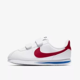 经典的阿甘鞋！NIKE Cortez Basic SL魔术贴童鞋