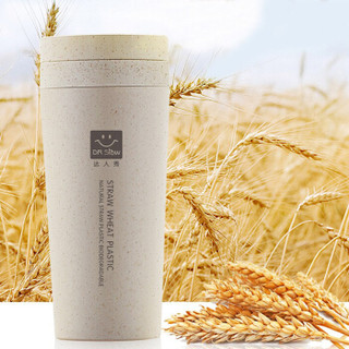 莱朗 小麦秸秆双层随手杯旅行杯