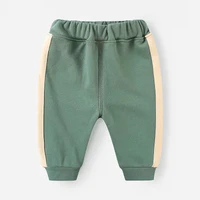 男宝宝加绒裤子冬季加厚新款上市四色搭配(66cm 绿色)
