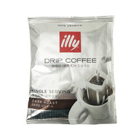意大利进口 意利（ILLY） 咖啡粉（滤挂式/深度烘焙）9g *23件