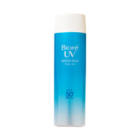 历史低价：Biore 碧柔 AQUA 清爽水感保湿防晒啫喱 SPF50+ PA++++ 155ml *6件