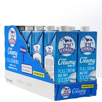 澳洲进口德运Devondale进口全脂纯牛奶1L*10盒/箱青少年
