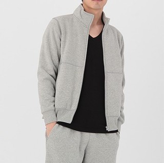 MUJI 无印良品 M7AB208 男士拉链夹克