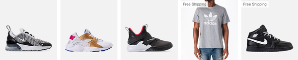 海淘活动：Finish Line 精选 adidas、Nike 运动鞋