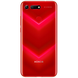 HONOR 荣耀 V20 4G手机 6GB+128GB 魅丽红