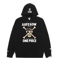 Aape×OnePiece 联名款航海王 9265XXB 男士印花连帽加绒卫衣