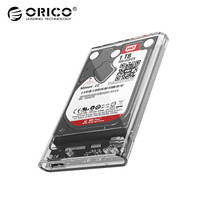 ORICO 奥睿科 2139U3 2.5英寸 透明移动硬盘盒 USB3.0