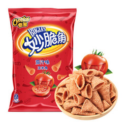 奇多（Cheetos）零食 休闲食品 妙脆角茄汁味（玉米角）65g 百事食品 *17件