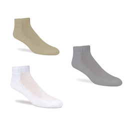 Jox Sox 男女中筒运动袜 三双装 均码 JSM02/JSL03 *2件