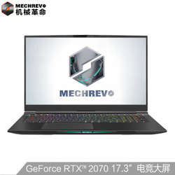 机械革命（MECHREVO）X8Ti Plus 144Hz RTX2070 17.3英寸窄边游戏笔记本i7-8750H 16G 512G+2T