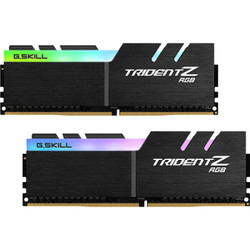 G.SKILL 芝奇 Trident Z RGB 幻光戟 DDR4 3200MHz 16GB（8GB × 2）台式机内存