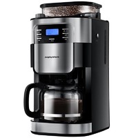 摩飞咖啡机家用全自动小型美式煮商用现磨一体机速溶蒸汽式咖啡壶