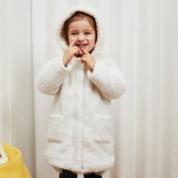 GAP 盖璞 女童毛绒连帽棉服 *3件