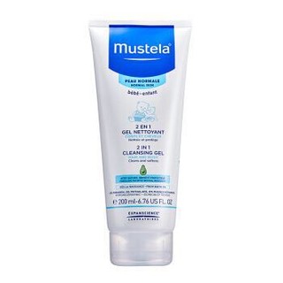 mustela 妙思乐 儿童洗发沐浴露二合一（200ml+50ml）  *7件