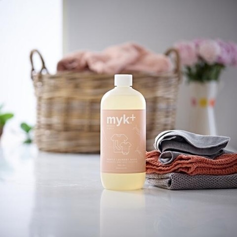 myk+ 洣洣 温和纯净酵素洗衣液 980ml 