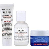 Kiehl's 科颜氏 高保湿随身套组（洁面啫喱30ml+精华爽肤水40ml+面霜7ml）