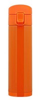 Pearl Metal 珍珠金属 水杯 一键式水瓶 350毫升 [amazon.co.jp 限定] 橙色 350ml