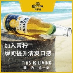 CORONA/墨西哥进口科罗娜啤酒精酿小麦啤酒330ml*24瓶整箱D套