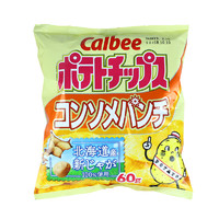 CALBEE/卡乐比 原味薯片（膨化食品）60克/袋