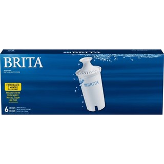 BRITA 碧然德 标准版 净水壶替换滤芯 6只装