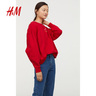 H&M HM0708674 女士卫衣 (S、红色)
