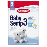 再降价:semper 婴幼儿奶粉 3段 800g*6盒