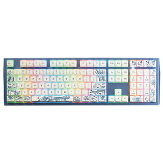  Akko x Ducky shine7 RGB机械键盘 YOTD(狗年限量) 茶轴
