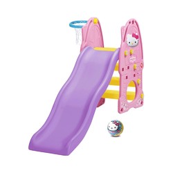 YaYa 雅雅 Hello Kitty儿童游戏滑梯篮筐2合1玩具